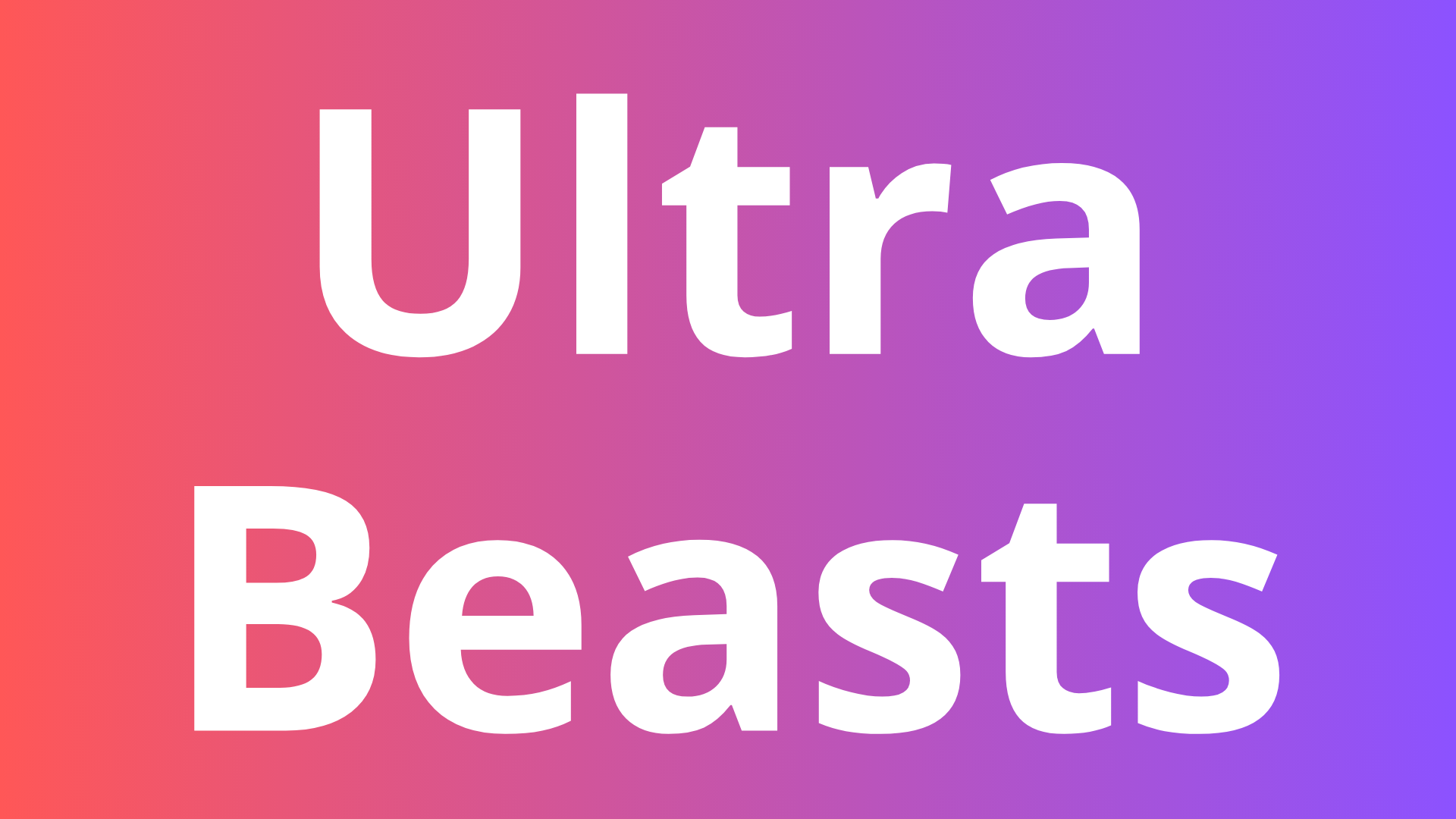 Minecraft Brasil Category - Ultra Beasts