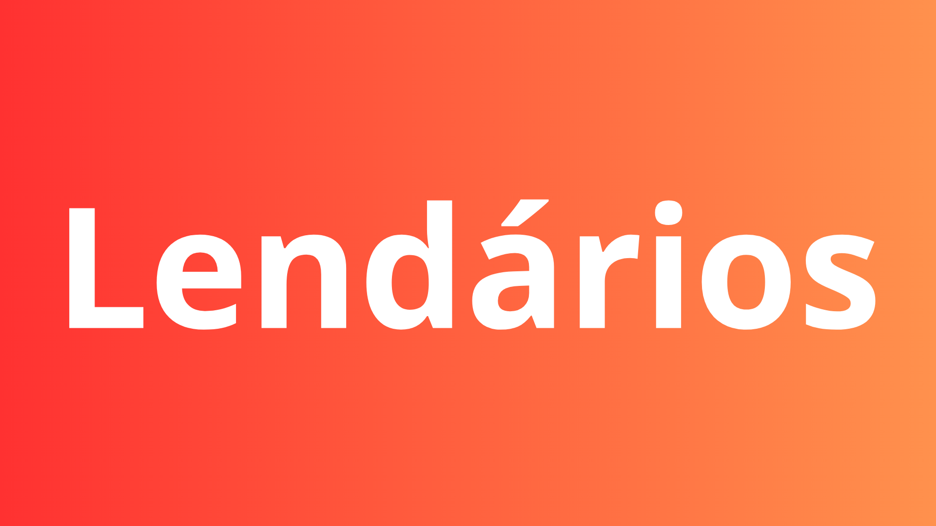 Minecraft Brasil Category - Lendários